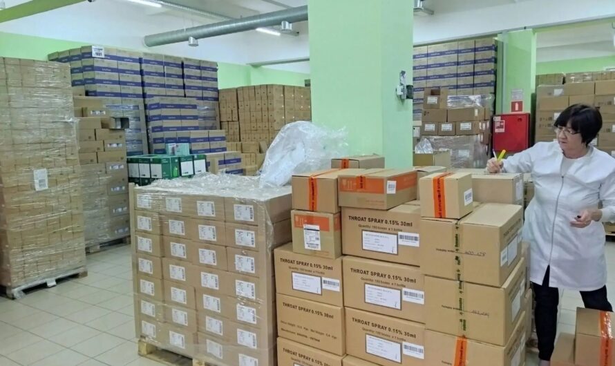 Гуманитарная партия медикаментов пришла в Оренбуржье